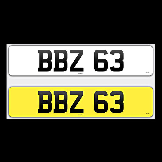 BBZ 63 NI Number Plates From In2registrations
