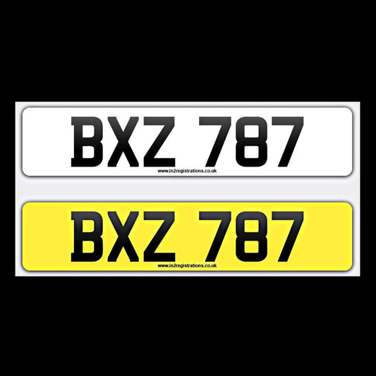 BFZ 787 NI Number Plates From In2registrations