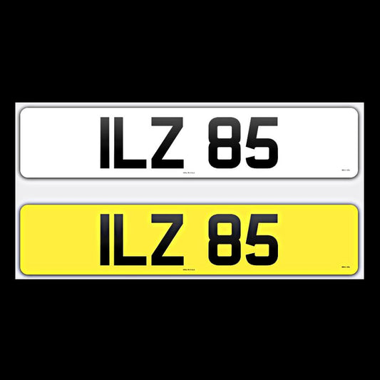 ILZ 85 NI Number Plates From In2registrations
