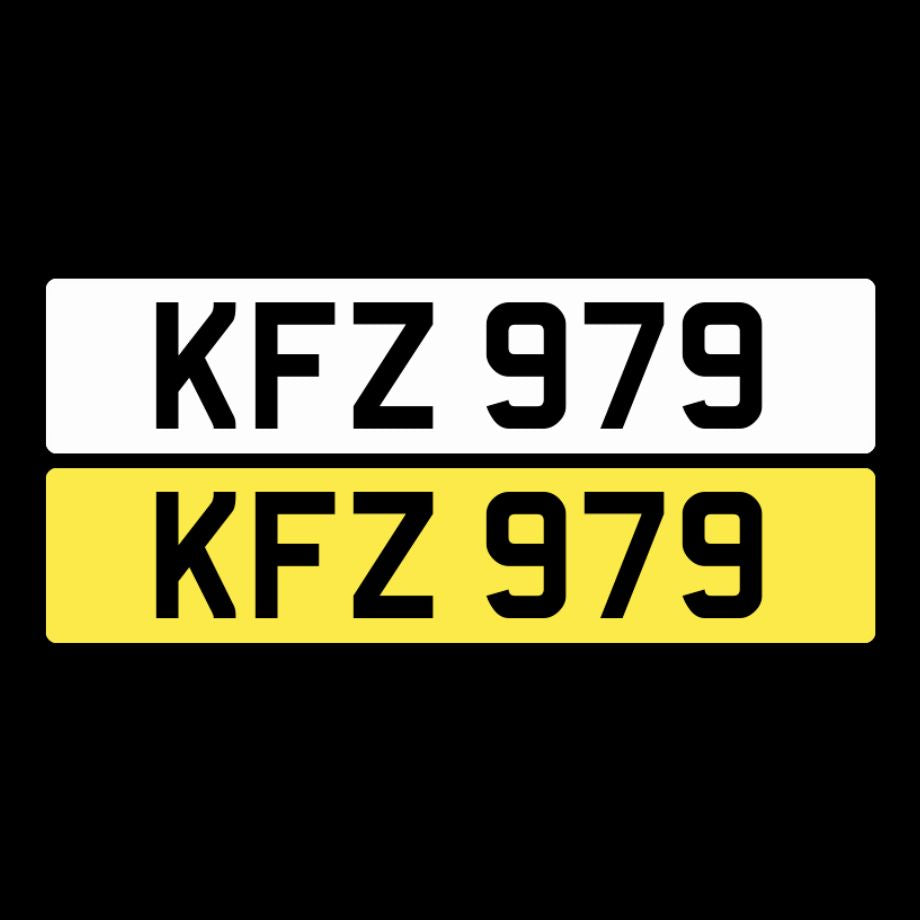 KFZ 979 NI Number Plates From In2registrations