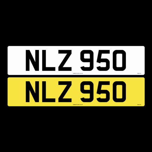 NLZ 950 NI Number Plates From In2registrations