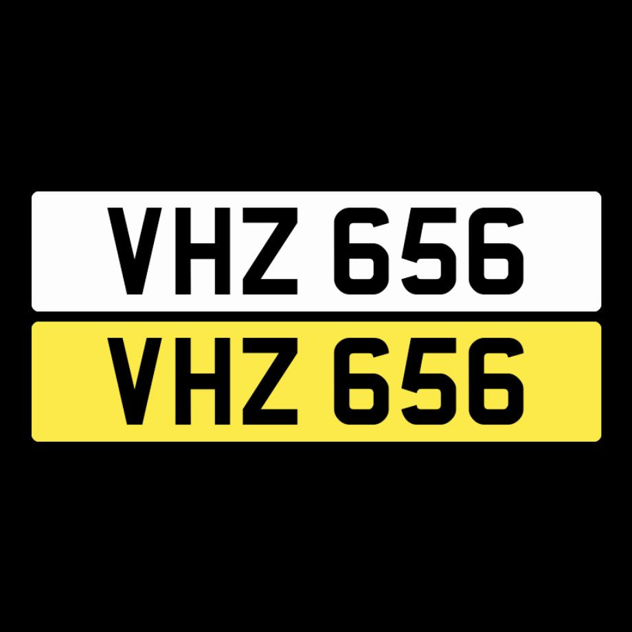 VHZ 656 NI Number Plates From In2registrations