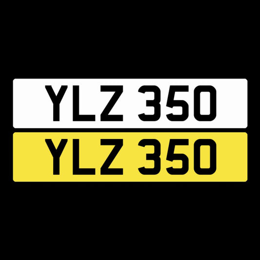 YLZ 350 NI Number Plates From In2registrations