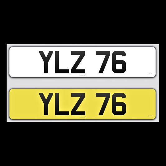 YLZ 76 NI Number Plates From In2registrations