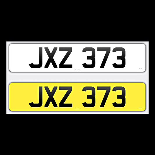 JXZ 373 NI Number Plates From In2registrations