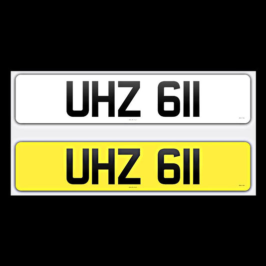UHZ 611 NI Number Plates From In2registrations