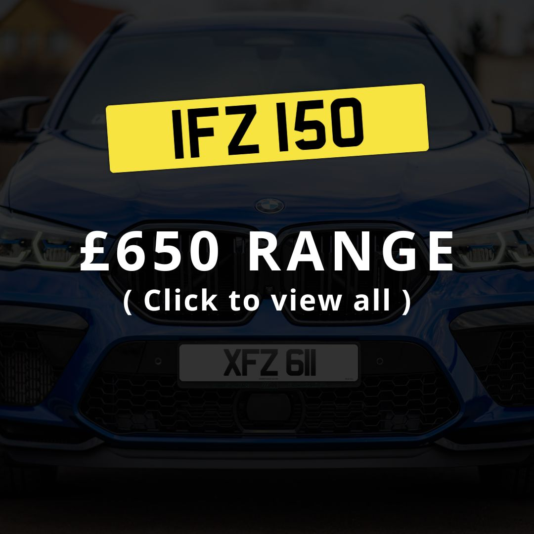 dateless 3 digit northern ireland registration plates for sale.