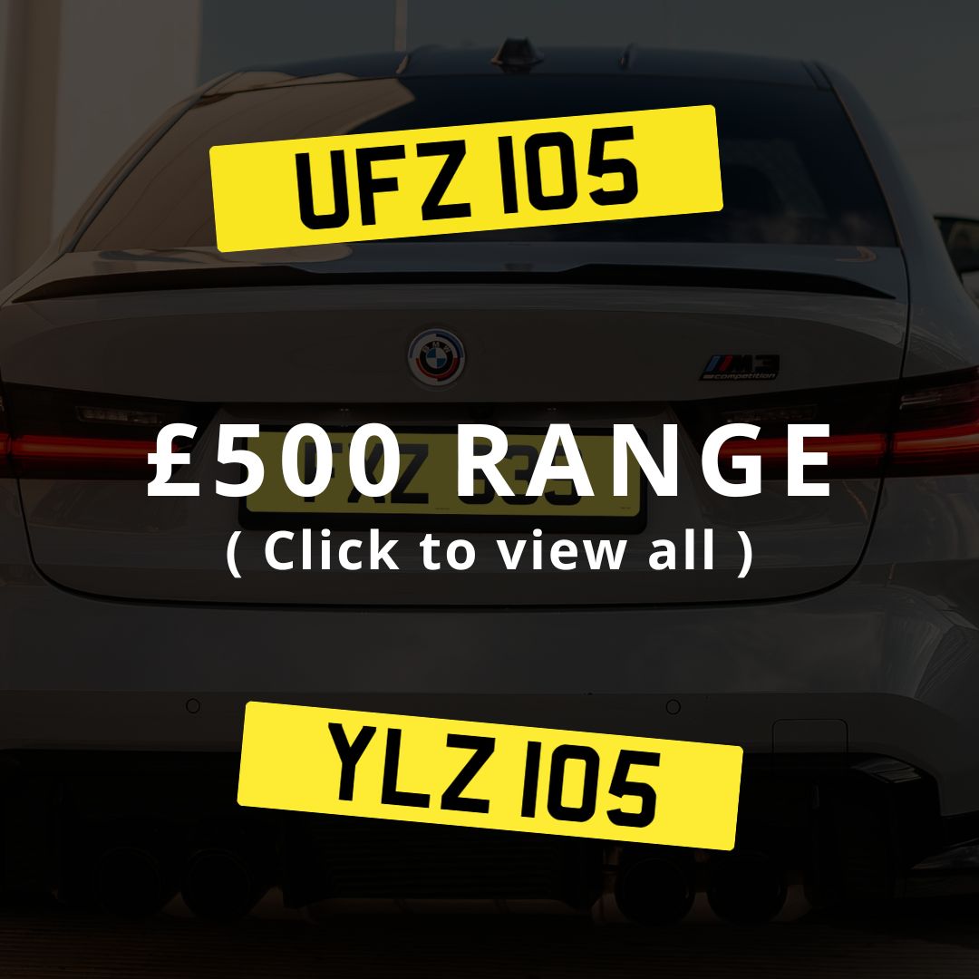 northern irish number plates for sale
