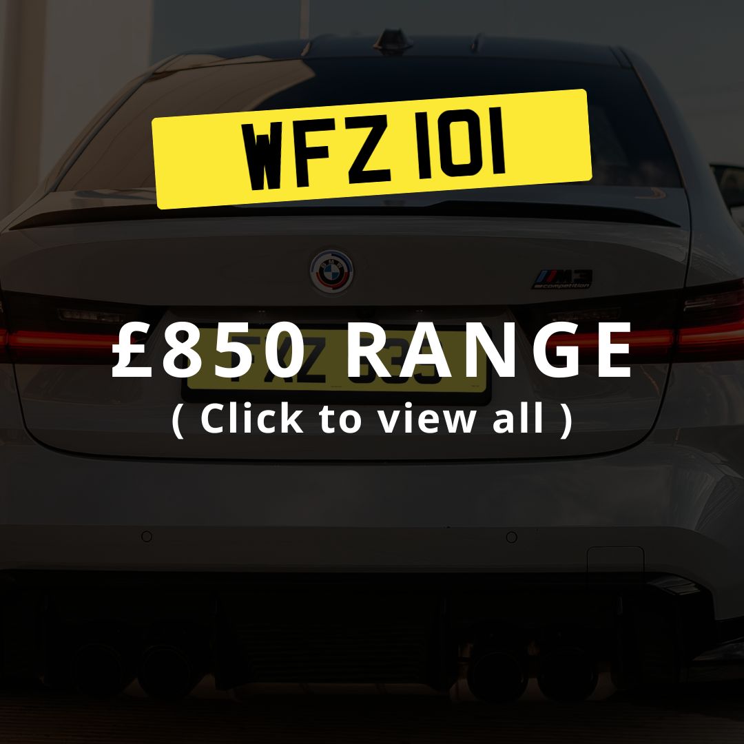 northern irish number plates for sale