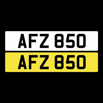 AFZ 850 NI Number Plates From In2registrations