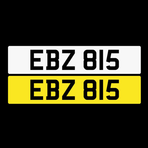 EBZ 815 NI number plates For Sale