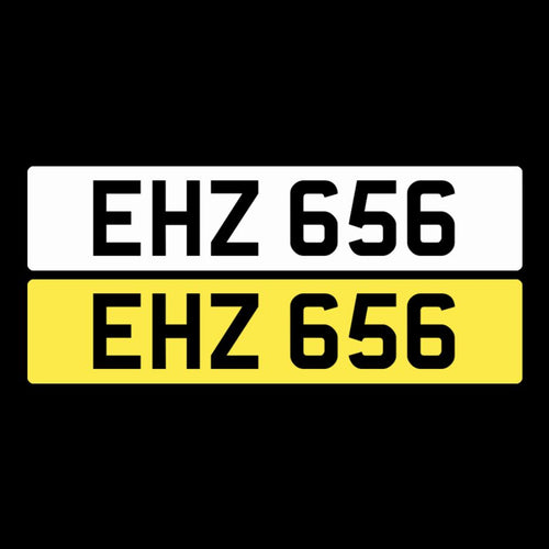 EHZ 656 NI Number Plates From In2registrations
