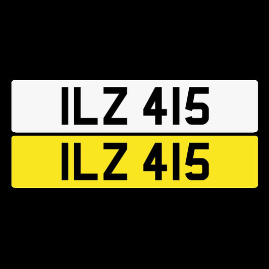 ILZ 415 NI number plates For Sale