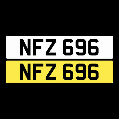 NFZ 696 NI Number Plates From In2registrations