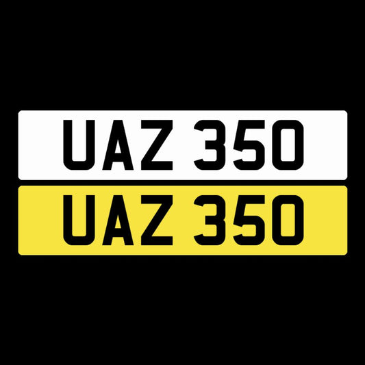 UAZ 350 NI Number Plates From In2registrations