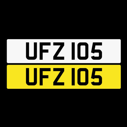 UFZ 105 NI number plates For Sale