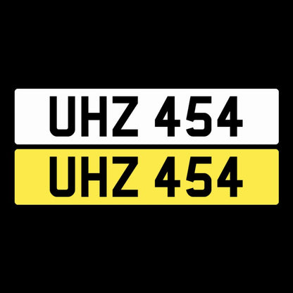 UHZ 454 NI Number Plates From In2registrations