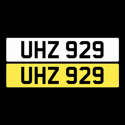 UHZ 929 NI Number Plates From In2registrations