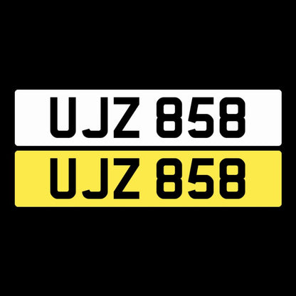 UJZ 858 NI Number Plates From In2registrations