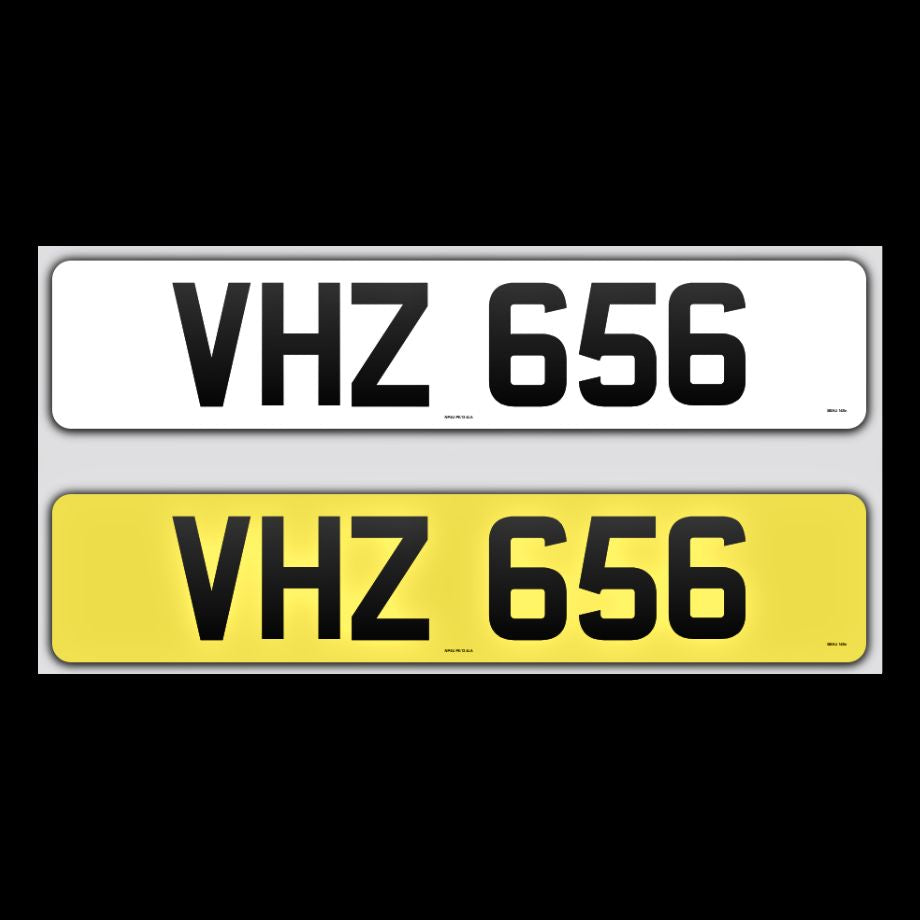 VHZ 656 NI Number Plates From In2registrations
