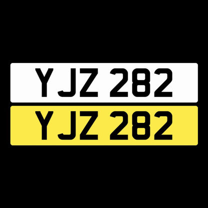 YJZ 282 NI Number Plates From In2registrations