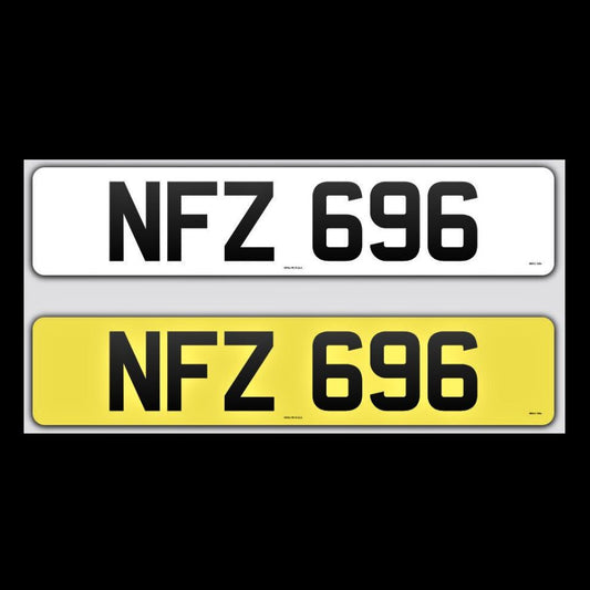 NFZ 696 NI Number Plates From In2registrations